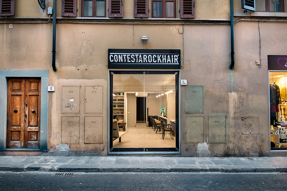salone parrucchiere Firenze Borgo ingresso