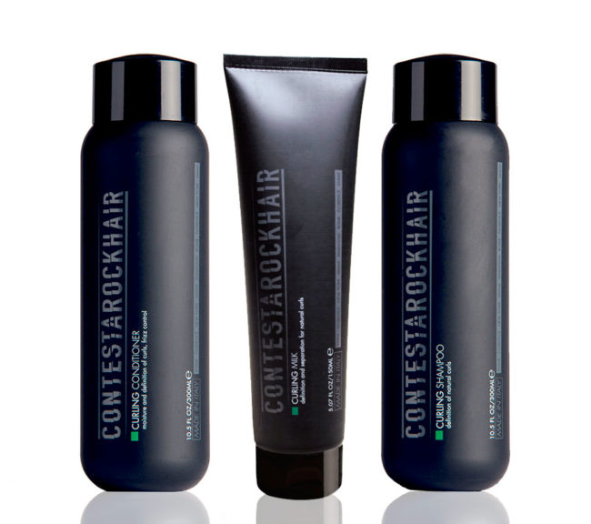 set prodotti professionali per capelli ricci