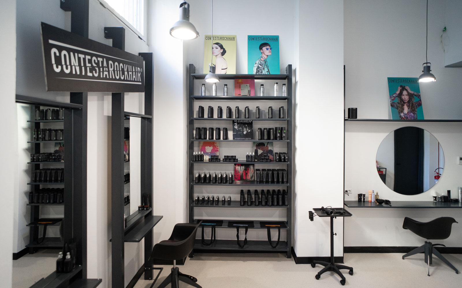 salone contesta rock hair a Milano